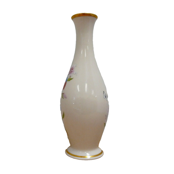 Lenox Eternal Love Vase Limited Ed. w/Orchids & Blue Birds~ in Original Box - Picture 7 of 9